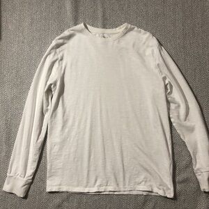 Quince 100% Organic Cotton Slub Long Sleeve Tee